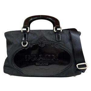 PRADA Black Shoulder Bag